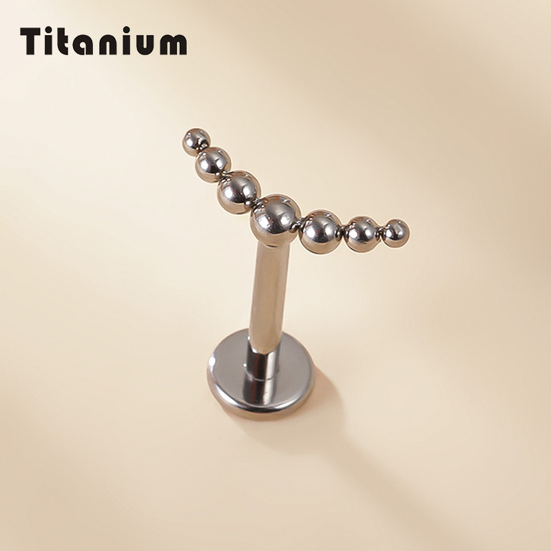 G23 Titanium Cartilage Barbells Cercei Labret Ring Stud Helix Cartilage Piercing Labret Buza Inele Cerce Stud Piercing Bijuterii