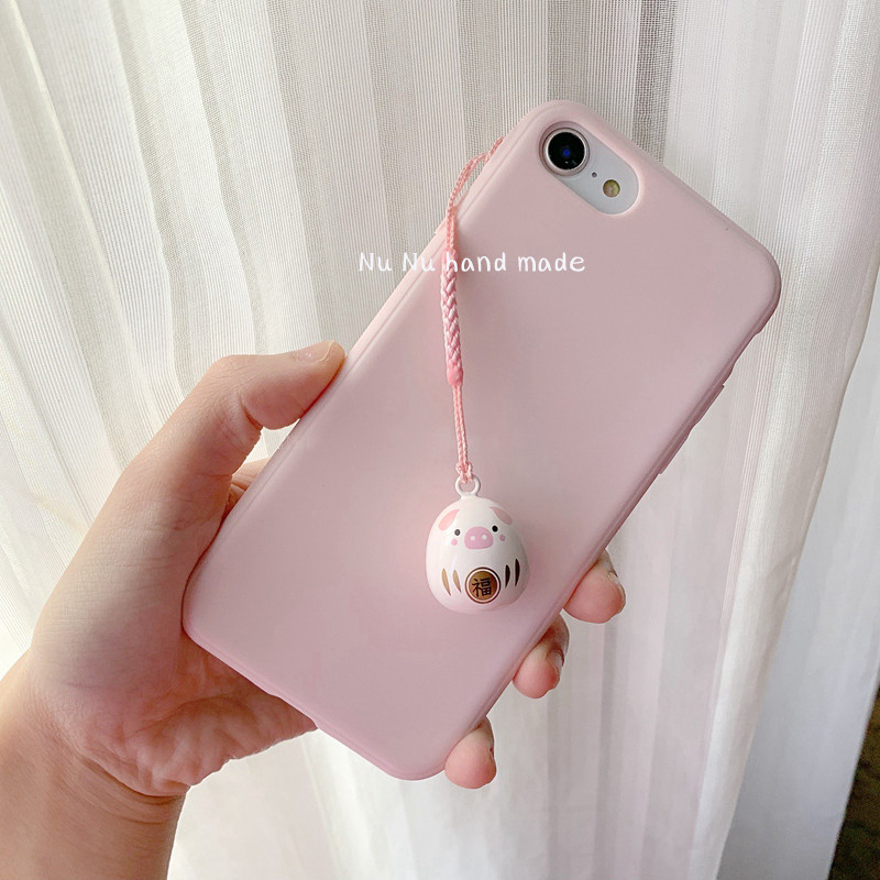 Japan Luck Piggy Blessing medál barkács csecsebecsék telefonbűvös zsinór tartozék autós táska kulcstartó vízcsengő kulcstartó imádkozás ajándék