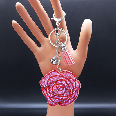 Inimă Cristal Albastru Islam Turcia Ochi Lanț Cheie Culoare Auriu Cioc Breloc Bijuterii Bijuterie Acier Inoxidabil K2805S01