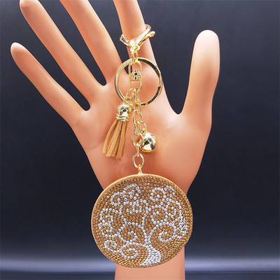 Inimă Cristal Albastru Islam Turcia Ochi Lanț Cheie Culoare Auriu Cioc Breloc Bijuterii Bijuterie Acier Inoxidabil K2805S01