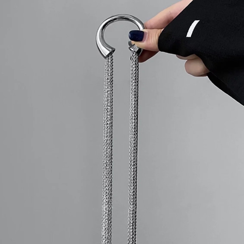 XIALUOKE Vintage Hyperbole Geometric Agrafe de păr cu lanț de metal pentru femei, împletitură, bentiță, ciucuri lungi, bijuterii de păr, accesorii pentru mireasă