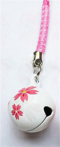 Pandantiv japonez cu flori de cireș, pandantiv cu clopoțel noroc, pandantiv cu margaretă, geantă pentru telefon, breloc de lux, farmec pentru telefon, cadouri pentru cuplu