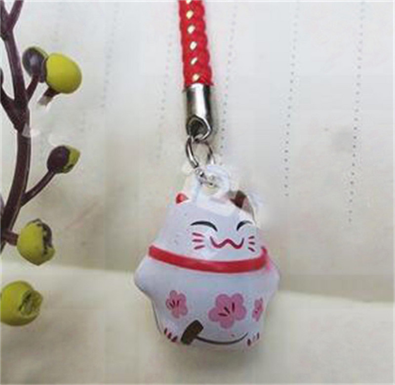 Pandantiv japonez cu flori de cireș, pandantiv cu clopoțel noroc, pandantiv cu margaretă, geantă pentru telefon, breloc de lux, farmec pentru telefon, cadouri pentru cuplu