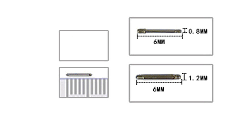 Cercei cu piercing la ureche din oțel inoxidabil Piercing industrial pentru cartilaj Conch Tragus Lobul urechii Cercei tip Helix Barbell Pierc 16G