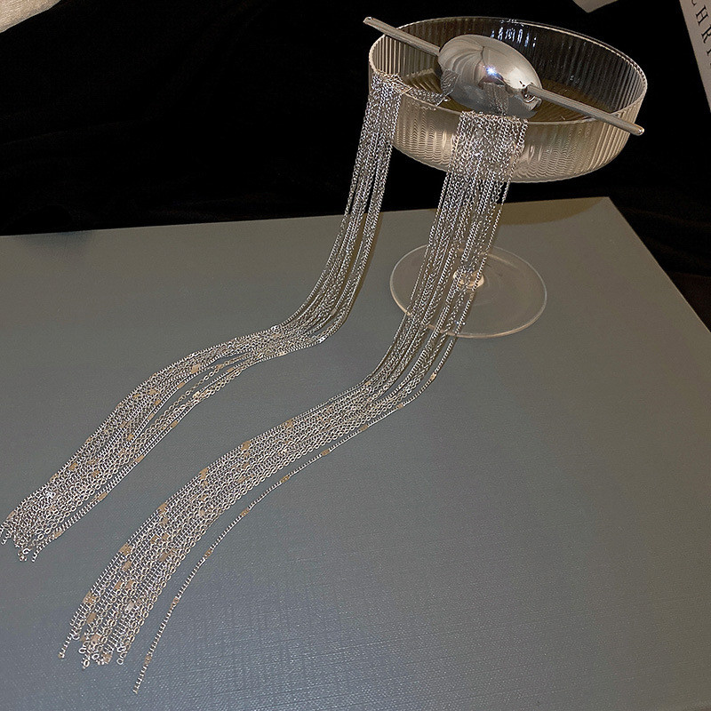 XIALUOKE Agrafe de păr cu arc geometric geometric de epocă pentru femei, bentită cu împletitură, ciucuri lungi, bijuterii de păr, accesorii pentru mireasă