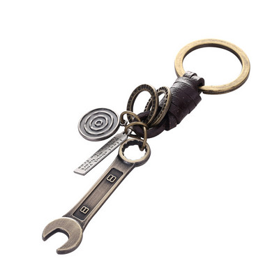 Lanț de chei din piele multi-stil, aripi de chitară, cizme, cheie pentru mănuși, brelocuri metalice, chei de mașină, accesorii pentru cadouri de familie