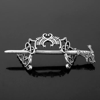 27 Style Viking шнола за коса Celtics Knots Crown Vintage Metal Hair Stick Runes Dragons Slide Щипка за коса Дамски аксесоари за бижута за коса