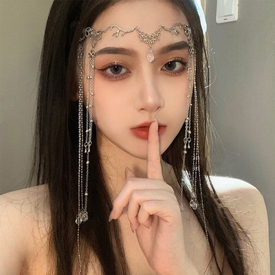 Kāzu mati Tiāra kristāla līgavas tiāra kroņa sudraba krāsā Diadēma plīvurs Tiāras kāzu matu aksesuāri Galvassegas galvas rotaslietas