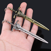 SG de înaltă calitate Dark Souls 3 Artorias Sword Brelocuri Pandantive Abyss Walker Knights Sword Bărbați Geanta de mașină Breloc Bijuterii Cosplay