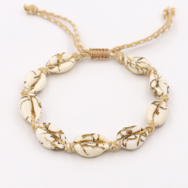 VONNOR Shell glezna Boho bijuterii lucrate manual pentru femei fete moda plaja glezna bratara pe picior descult Sandale accesorii