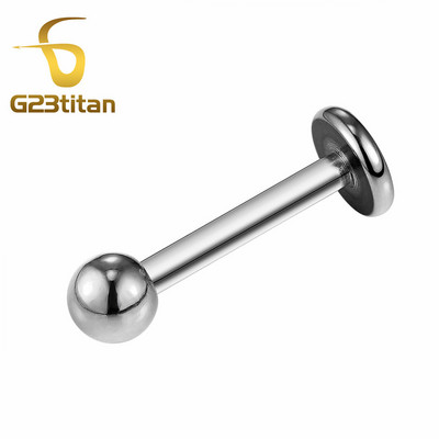 16G hipoallergén titán piercing gyűrűk patkó kör alakú ívelt súlyzó banánbell labret fogságban lévő gyöngyök testékszerek