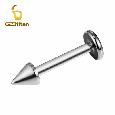 16G hipoallergén titán piercing gyűrűk patkó kör alakú ívelt súlyzó banánbell labret fogságban lévő gyöngyök testékszerek