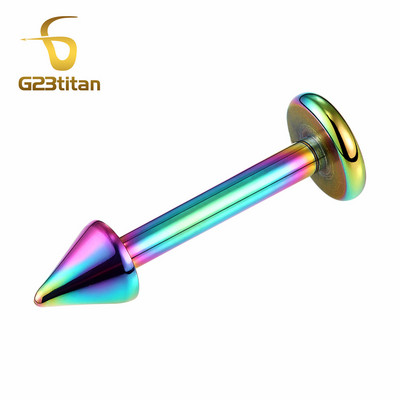 16G hipoallergén titán piercing gyűrűk patkó kör alakú ívelt súlyzó banánbell labret fogságban lévő gyöngyök testékszerek
