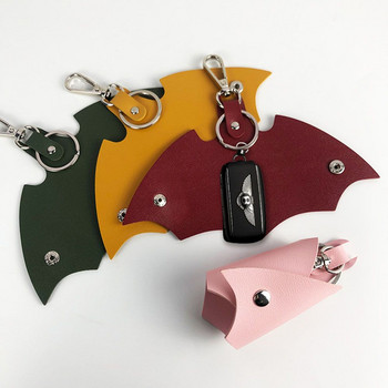Σχήμα αντιανεμικό Δερμάτινο μπρελόκ Ανδρικό Γυναικείο Μπρελόκ Organizer Θήκη σπαστό Πορτοφόλι με κλειδί αυτοκινήτου Νοικοκυράκο Μίνι τσάντα για κάρτες