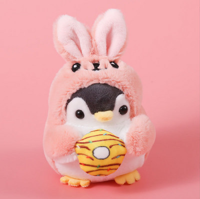 Kawaii Penguin Plišana lutka Crtić Anime Zeko Plišana igračka Slatka životinja Medvjed Privjesak Torba Privjesak Japanski crtani film Rođendanski poklon