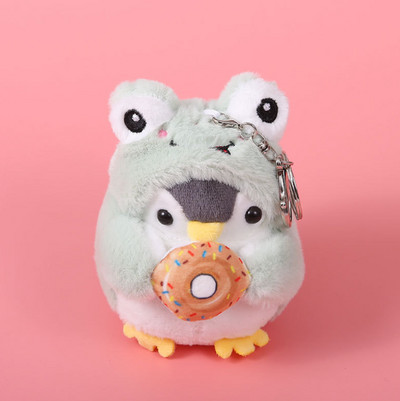 Kawaii Penguin Plišana lutka Crtić Anime Zeko Plišana igračka Slatka životinja Medvjed Privjesak Torba Privjesak Japanski crtani film Rođendanski poklon