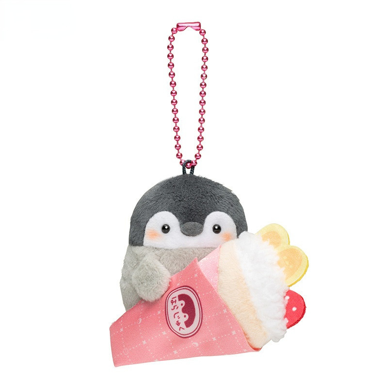 Kawaii Penguin Plišana lutka Crtić Anime Zeko Plišana igračka Slatka životinja Medvjed Privjesak Torba Privjesak Japanski crtani film Rođendanski poklon