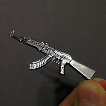 Ανδρικό Counter Strike M4A1 AK47 Gun Keychain Sniper Awp CS GO Δαχτυλίδι με μπρελόκ Τσάντα αυτοκινήτου Μπιμπελό Ανδρικά κοσμήματα Δώρο για πάρτι
