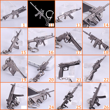 Ανδρικό Counter Strike M4A1 AK47 Gun Keychain Sniper Awp CS GO Δαχτυλίδι με μπρελόκ Τσάντα αυτοκινήτου Μπιμπελό Ανδρικά κοσμήματα Δώρο για πάρτι