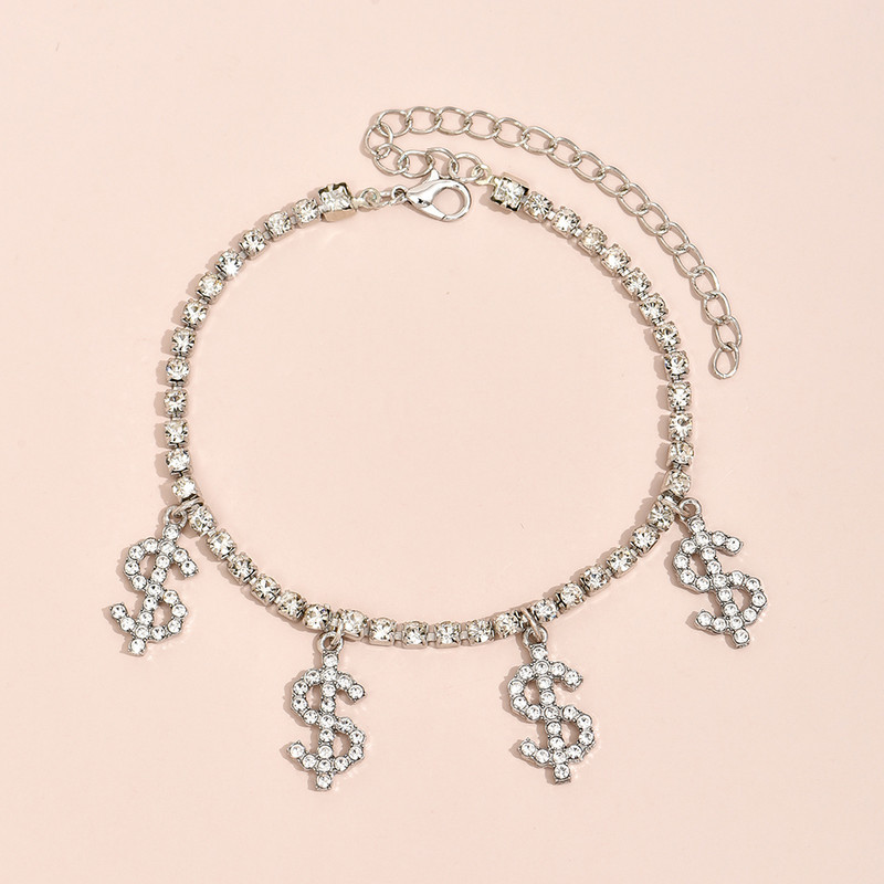 Boho Foot Circle Chain Boho Nyári Karkötő Taless "S" alakú Medál Báj Szandál Mezítlábas Strand láb menyasszonyi ékszer A031