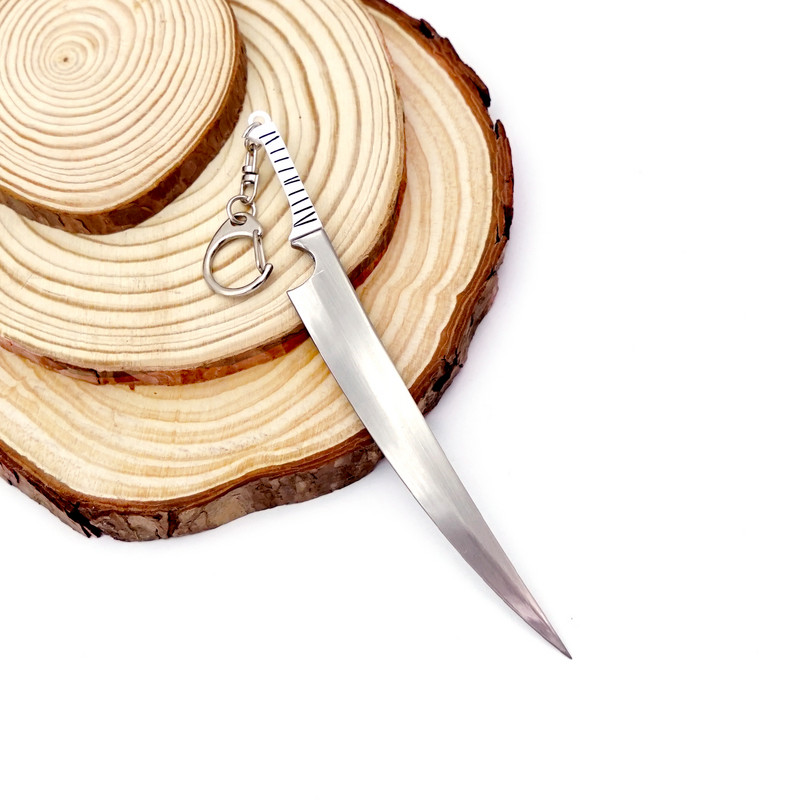 Bleach võtmehoidja Kurosaki Ichigo Sword Hitsugaya Toushirou Katana võtmehoidja võtmehoidja Anime Relv Võtmehoidjad Aksessuaarid llaveros