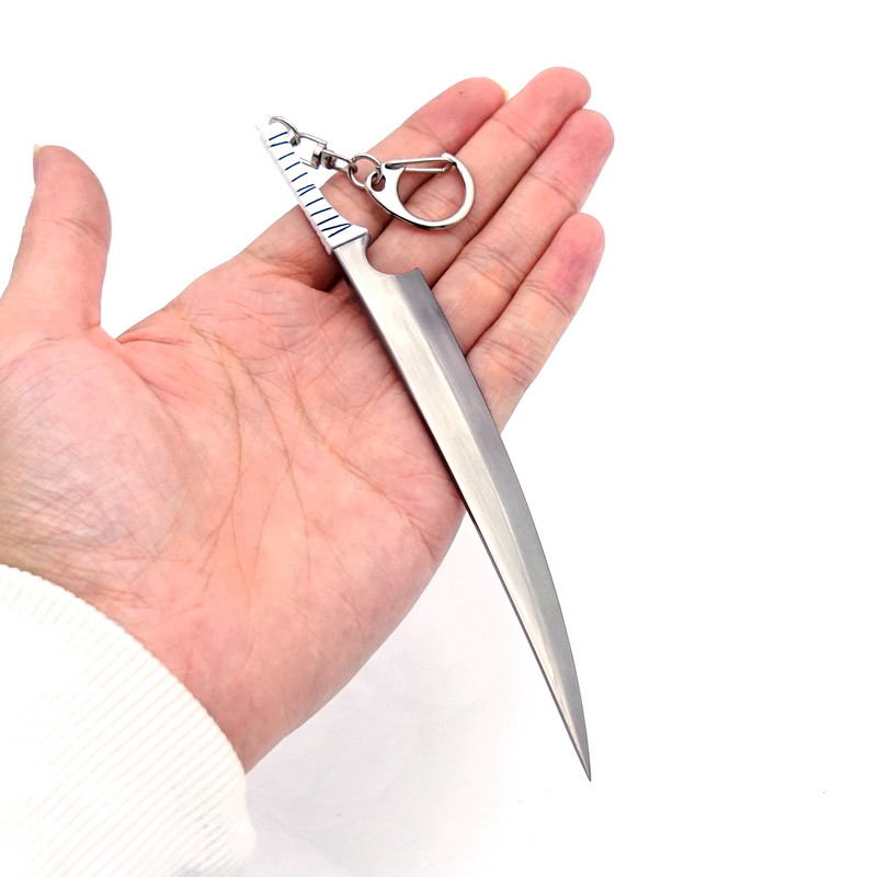 Bleach võtmehoidja Kurosaki Ichigo Sword Hitsugaya Toushirou Katana võtmehoidja võtmehoidja Anime Relv Võtmehoidjad Aksessuaarid llaveros