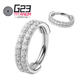 Modne minimalne naušnice s prstenovima od kristalnog cirkonija Mali Huggie s tankim prstenovima Naušnica s hrskavicom Helix Tragus Naušnica Nakit za piercing