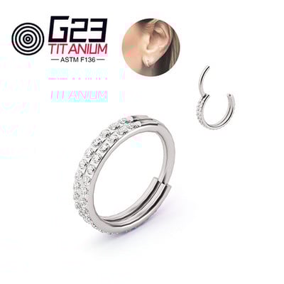 Modne minimalne naušnice s prstenovima od kristalnog cirkonija Mali Huggie s tankim prstenovima Naušnica s hrskavicom Helix Tragus Naušnica Nakit za piercing