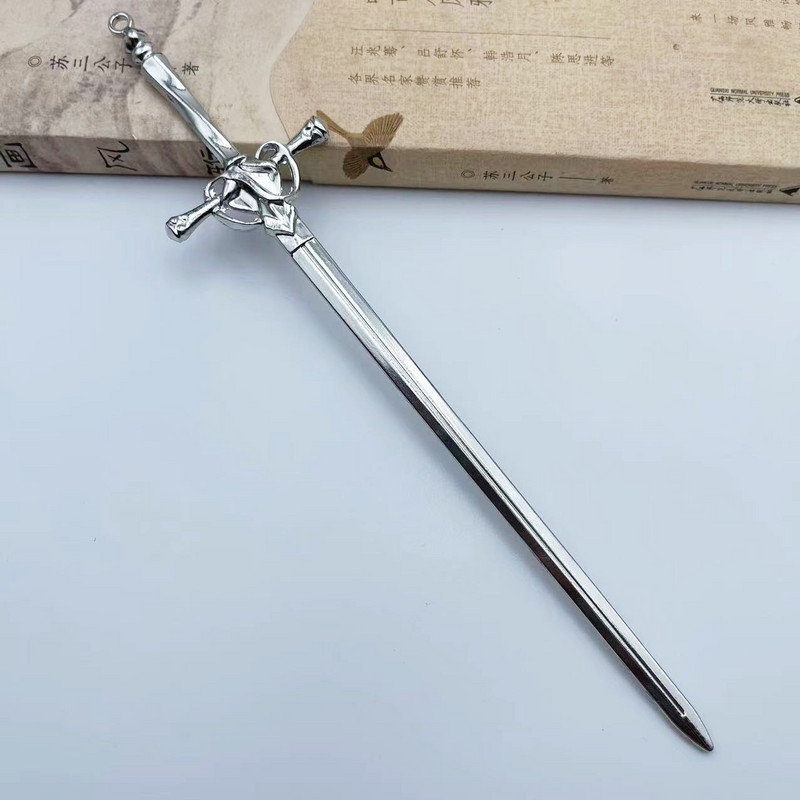 2022 Nou Punk Metal Sword Agraf de păr chinezești Bastoane de păr simple pentru femei DIY Coafura Design Instrumente Accesorii Dropshipping