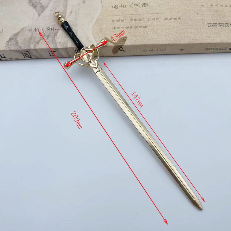 2022 Nou Punk Metal Sword Agraf de păr chinezești Bastoane de păr simple pentru femei DIY Coafura Design Instrumente Accesorii Dropshipping