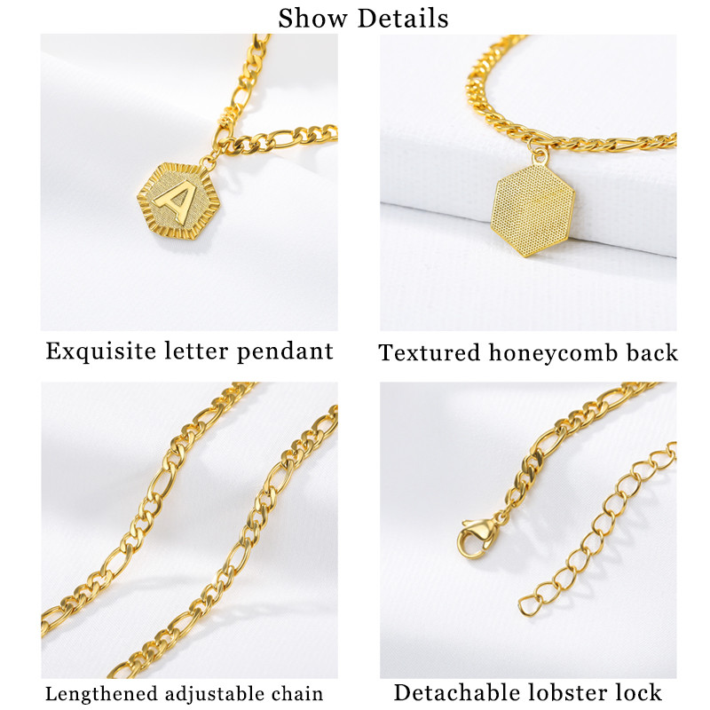 boka karkötők nőknek kezdeti bokalánc AZ betűs karkötő cheville enkelbandjes sieraden Alphabet láb bokalánc lánc