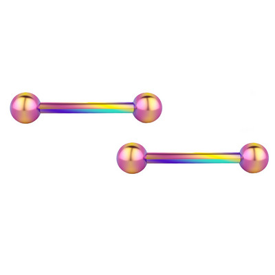 1 perechi de inele sexy pentru mamelon inimă CZ Crystal Barbell scut piercing pentru mamelon Femei Bărbați 316L Oțel Piercing pentru corp Bijuterii Oreja 14G