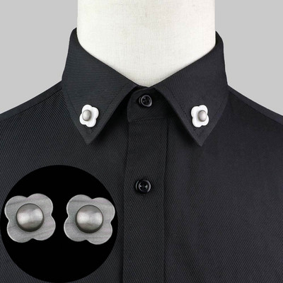 1 pereche de broșe la modă pentru guler de cămașă, frunze de copac, leopard de dragon, coroană triunghiulară, pentru bărbați, femei, accesoriu de uzură zilnică