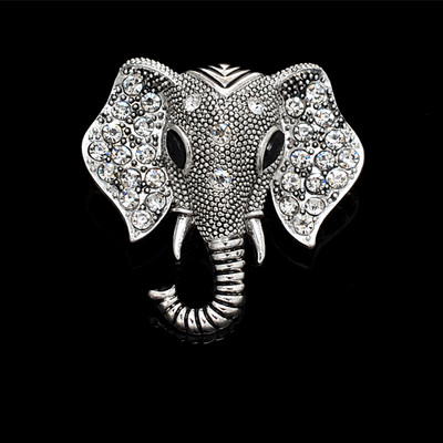 i-Remiel Broșă retro la modă în stil britanic pentru bărbați Aripi de șoim Coroană Cârmă Elan Bufniță Frunză Insigna Costum Guler Cămașă Accesorii