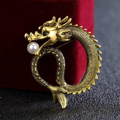 i-Remiel Broșă retro la modă în stil britanic pentru bărbați Aripi de șoim Coroană Cârmă Elan Bufniță Frunză Insigna Costum Guler Cămașă Accesorii