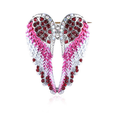 Noua Aripi De Înger Albastru Bijuterii Broșe Pentru Femei Corsaj Costum Pin Accesorii Moda