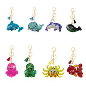 2020, cadou mic, seria de personaje de desene animate oceanice, breloc din catifea stralucitoare, pandantiv, accesorii pentru clopot