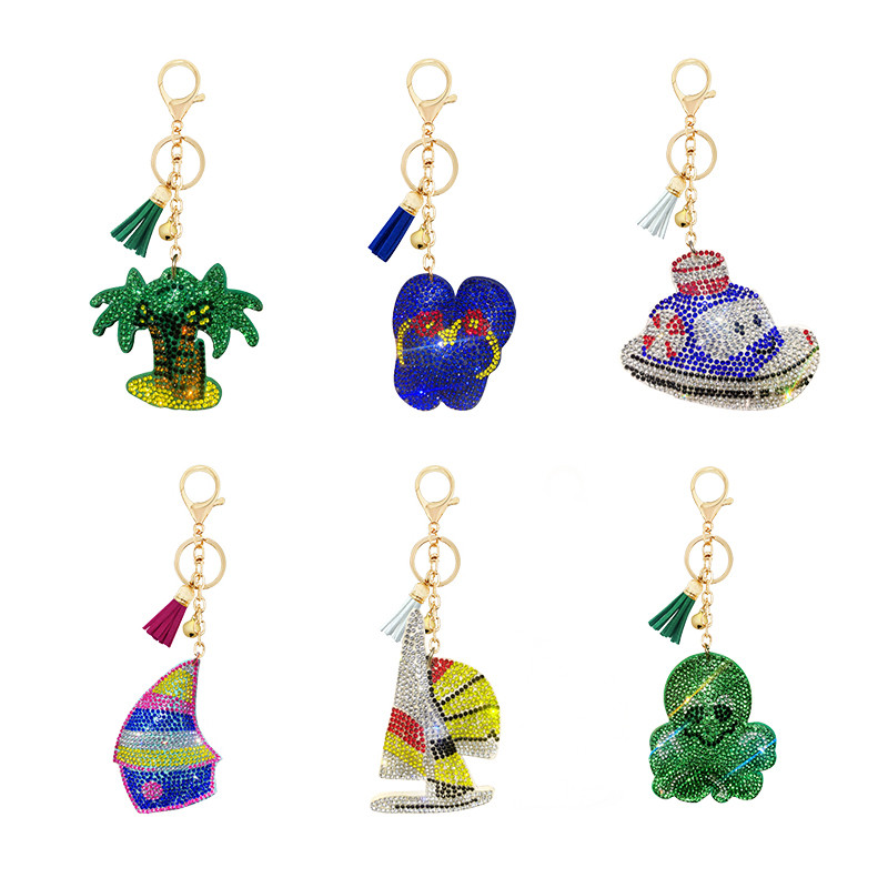 2020, cadou mic, seria de personaje de desene animate oceanice, breloc din catifea stralucitoare, pandantiv, accesorii pentru clopot