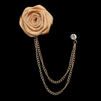 Nova robna marka Mali broš s lančićem za poker s kićankama Za Cool muškarca Ženu Party Bar Chic Odijelo od legure cinka Na reveru Unisex dodaci