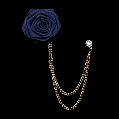 Nova robna marka Mali broš s lančićem za poker s kićankama Za Cool muškarca Ženu Party Bar Chic Odijelo od legure cinka Na reveru Unisex dodaci