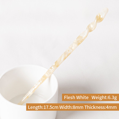 Ace de păr din acetat 16 stiluri Moda Femei Fete Bețișoare de păr în formă de bețișoară Agrafe de păr Accesorii de bijuterii de păr de nuntă