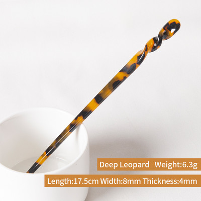 Ace de păr din acetat 16 stiluri Moda Femei Fete Bețișoare de păr în formă de bețișoară Agrafe de păr Accesorii de bijuterii de păr de nuntă