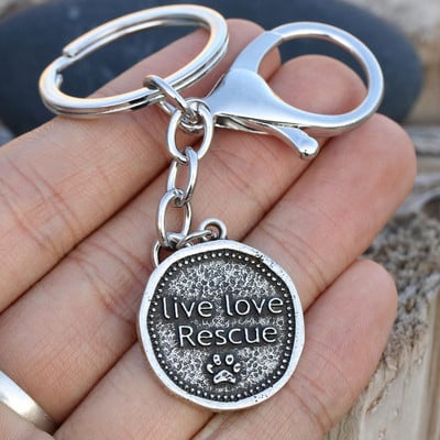 Breloc de salvare pentru câine labă Accesorii pentru iubitorii de animale de companie Greyhound Bulldog Labrador Beagle GSP Pointer Doggy Print Bijuterii cadou pentru cățeluș