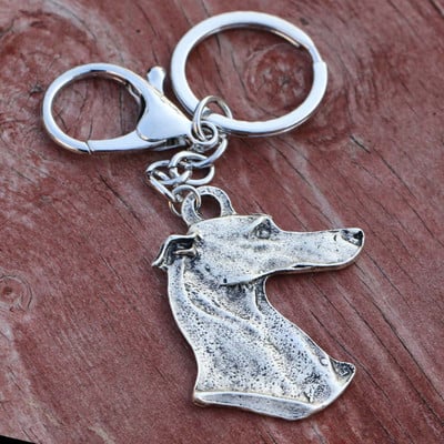 Breloc de salvare pentru câine labă Accesorii pentru iubitorii de animale de companie Greyhound Bulldog Labrador Beagle GSP Pointer Doggy Print Bijuterii cadou pentru cățeluș