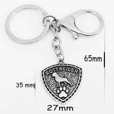 Breloc de salvare pentru câine labă Accesorii pentru iubitorii de animale de companie Greyhound Bulldog Labrador Beagle GSP Pointer Doggy Print Bijuterii cadou pentru cățeluș