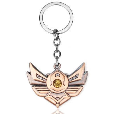 Játék LOL Thresh Weapon League of Legends Keychains League Rank Jinx Darts Weapon Riven The penge of exile Keychain