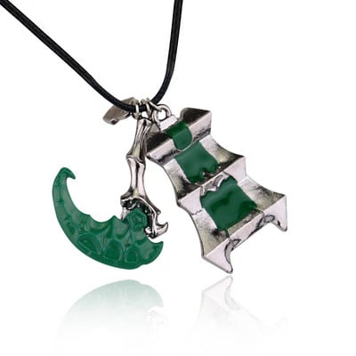 Játék LOL Thresh Weapon League of Legends Keychains League Rank Jinx Darts Weapon Riven The penge of exile Keychain