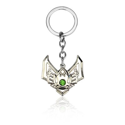 Játék LOL Thresh Weapon League of Legends Keychains League Rank Jinx Darts Weapon Riven The penge of exile Keychain