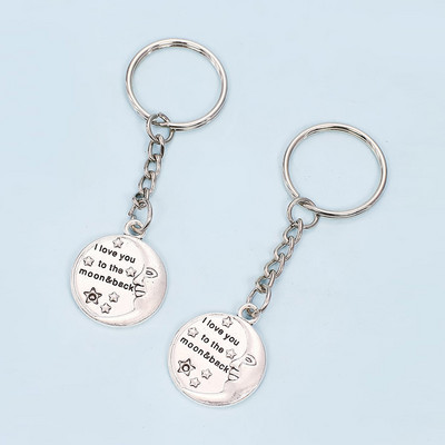 2 bucăți cu dragoste text simbolic breloc aliaj flori trandafiri breloc în formă de inimă bijuterii Ziua Îndrăgostiților cadouri pentru cupluri