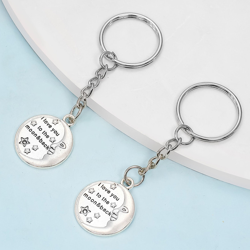 2 bucăți cu dragoste text simbolic breloc aliaj flori trandafiri breloc în formă de inimă bijuterii Ziua Îndrăgostiților cadouri pentru cupluri